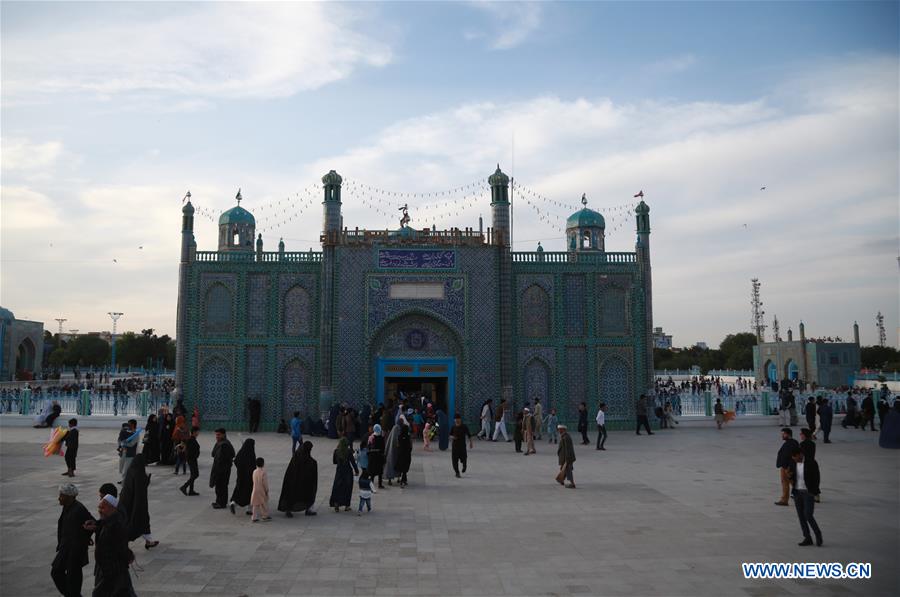 AFGHANISTAN-BALKH-BLUE MOSQUE
