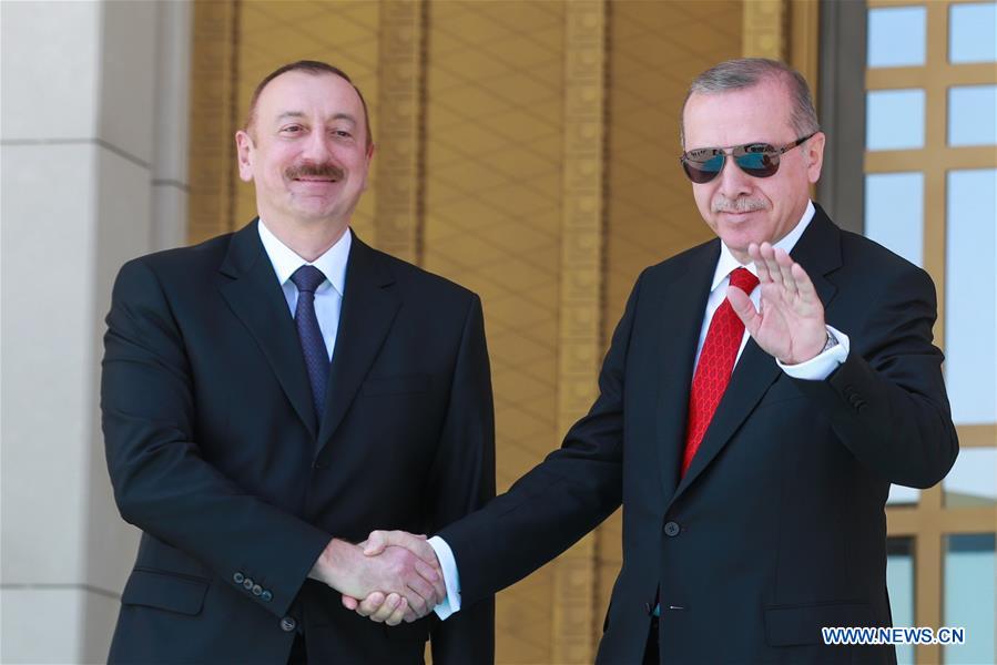 TURKEY-ANKARA-AZERBAIJAN-PRESIDENT-VISIT