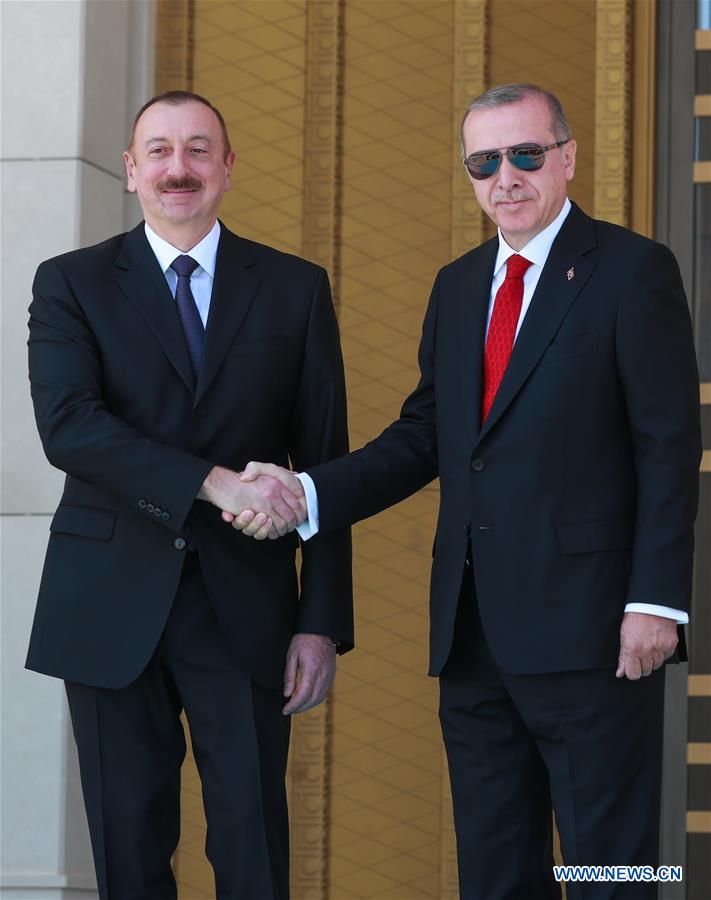 TURKEY-ANKARA-AZERBAIJAN-PRESIDENT-VISIT