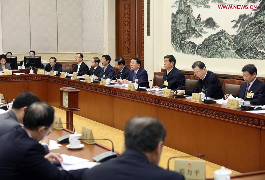 CHINA-BEIJING-NPC-LI ZHANSHU-SESSION (CN)