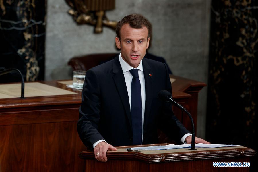 U.S.-WASHINGTON D.C.-FRANCE-PRESIDENT-ADDRESS