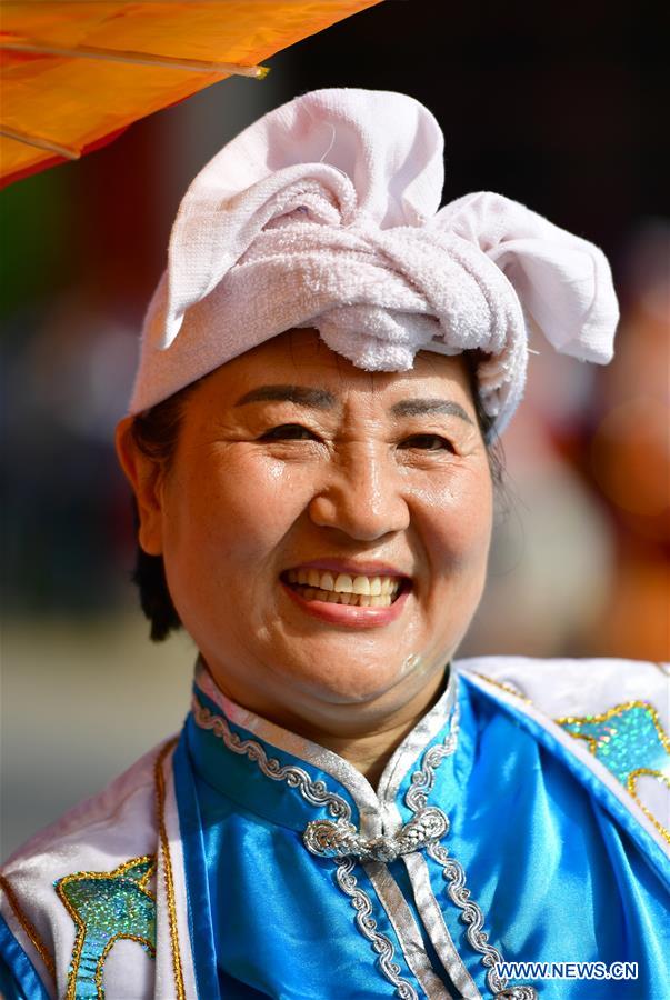 CHINA-SHAANXI-XI'AN-YANGGE DANCE (CN)