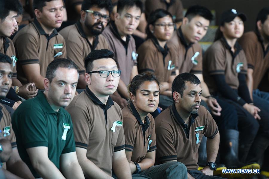SINGAPORE-ZOO-POLAR BEAR-MEMORIAL SERVICE