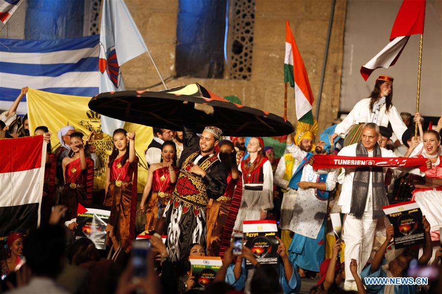 EGYPT-CAIRO-INTERNATIONAL FESTIVAL FOR DRUMS AND TRADITIONAL ARTS-CLOSING