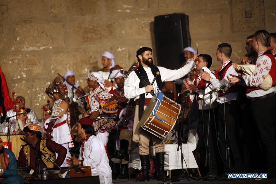 EGYPT-CAIRO-INTERNATIONAL FESTIVAL FOR DRUMS AND TRADITIONAL ARTS-CLOSING