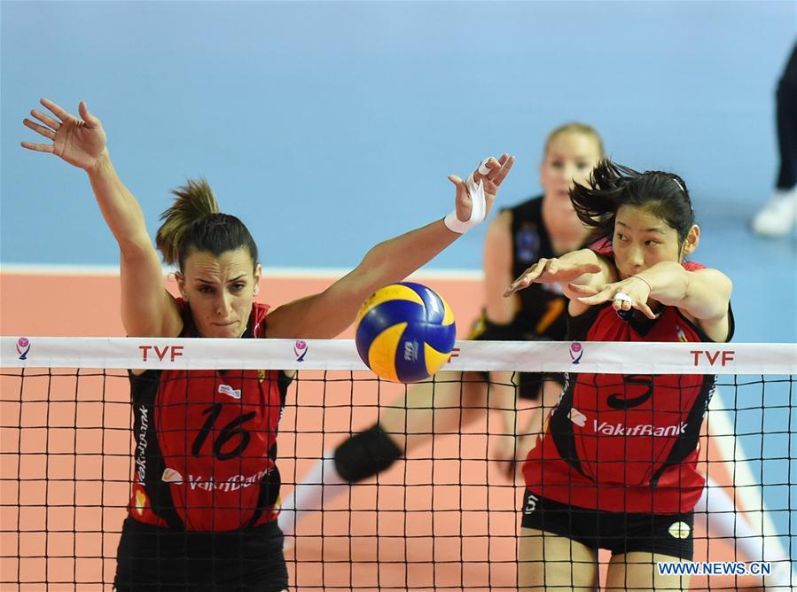 (SP)TURKEY-ISTANBUL-VOLLEYBALL-TURKISH WOMEN LEAGUE-FINAL