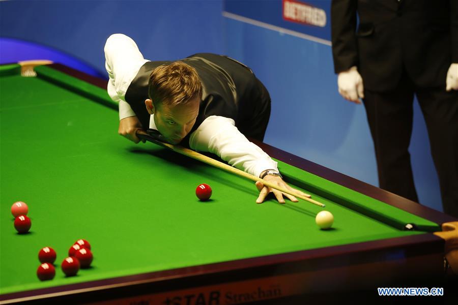 (SP)BRITAIN-SHEFFIELD-SNOOKER-WORLD CHAMPIONSHIP-SECOND ROUND
