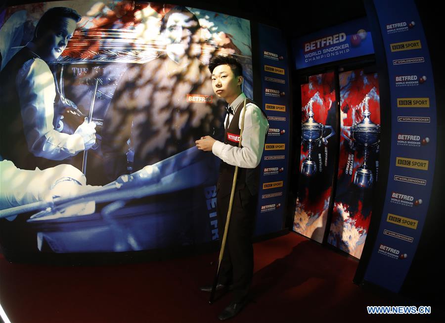 (SP)BRITAIN-SHEFFIELD-SNOOKER-WORLD CHAMPIONSHIP-SECOND ROUND