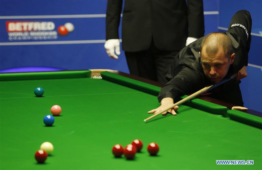 (SP)BRITAIN-SHEFFIELD-SNOOKER-WORLD CHAMPIONSHIP-SECOND ROUND