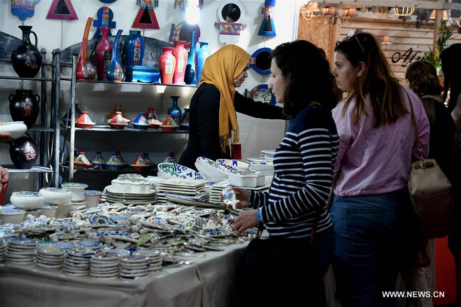 TUNISIA-TUNIS-CRAFTS EXHIBITION
