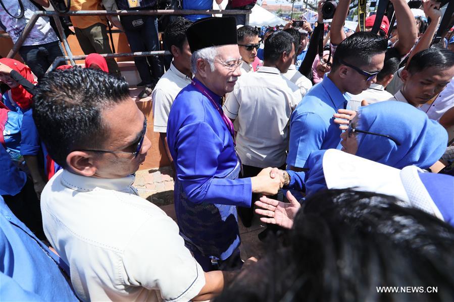 MALAYSIA-PEKAN-GENERAL ELECTIONS-NAJIB RAZAK-NOMINATION