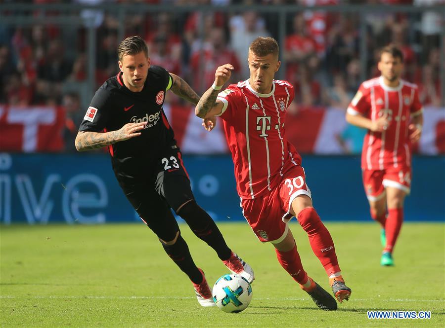 (sp)germany-munich-soccer-bundesliga-bayern munich vs frankfurt