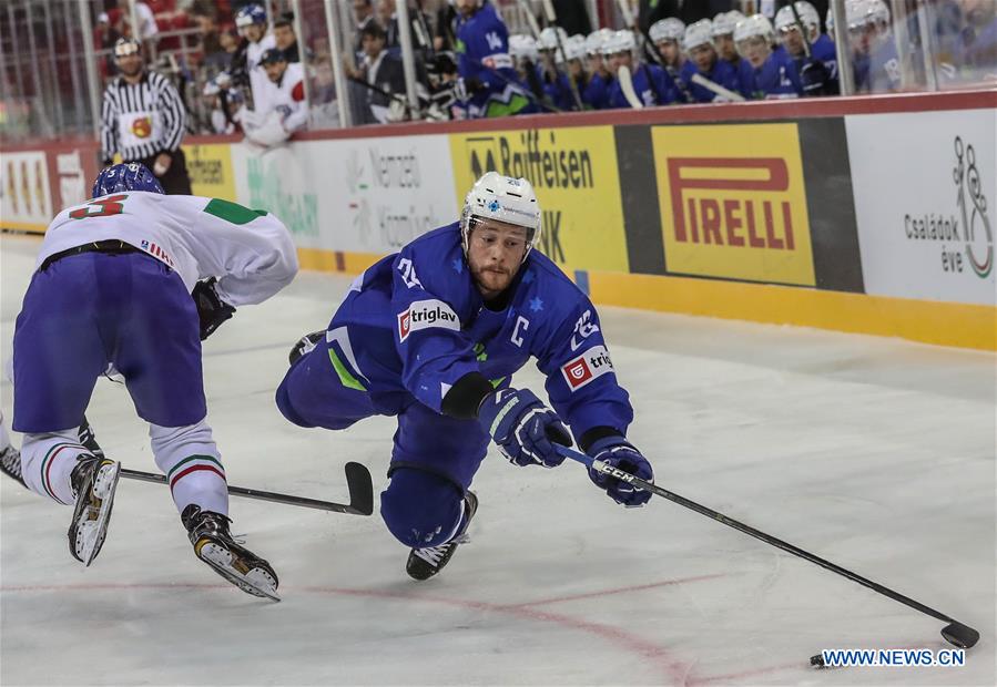 (SP)HUNGARY-BUDAPEST-ICE HOCKEY-WORLD CHAMPIONSHP-DIVISION I-GROUP A