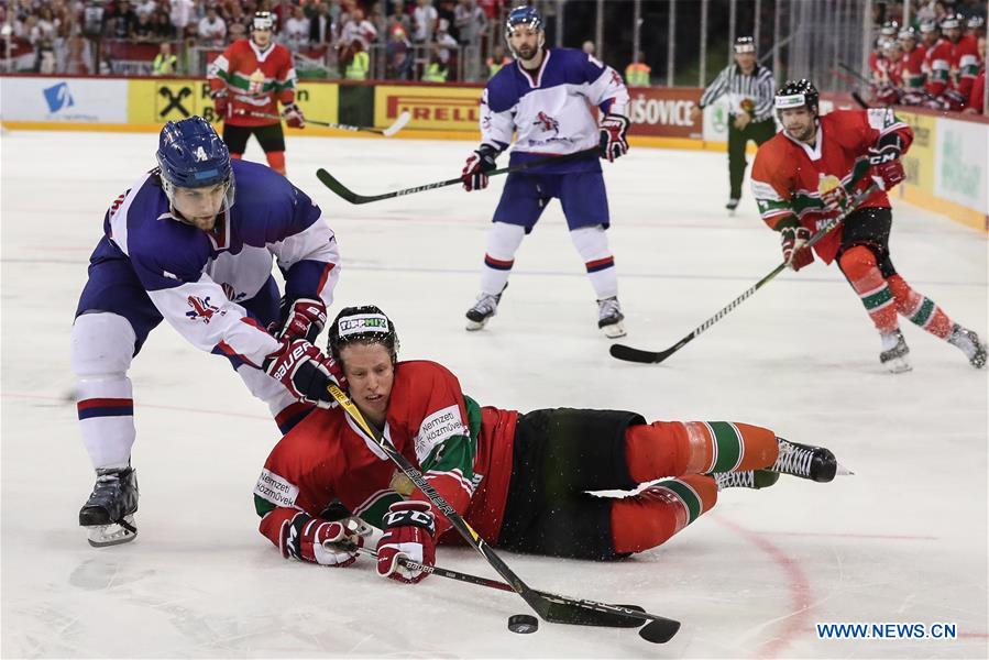 (SP)HUNGARY-BUDAPEST-ICE HOCKEY-WORLD CHAMPIONSHP-DIVISION I-GROUP A