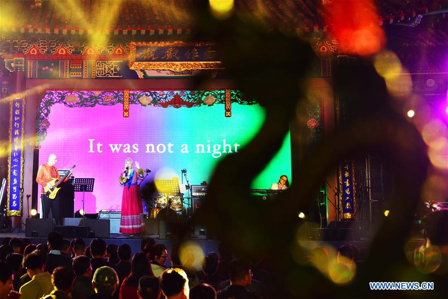 #CHINA-SHANDONG-JIMO-FOLK MUSIC FESTIVAL (CN)
