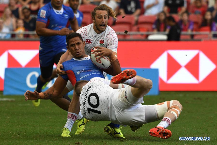 (SP)SINGAPORE-WORLD RUGBY SEVENS SERIES