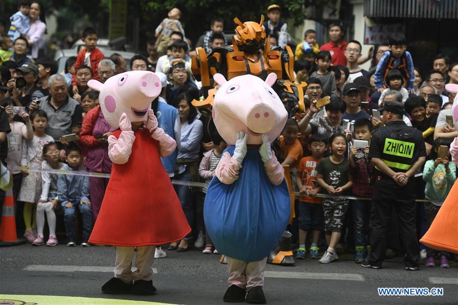 CHINA-ZHEJIANG-CARTOON AND ANIMATION FESTIVAL-PARADE (CN)