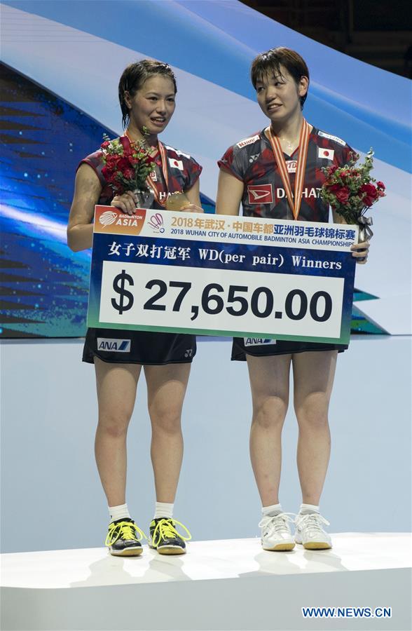 (SP)CHINA-HUBEI-WUHAN-BADMINTON-ASIA CHAMPIONSHIPS