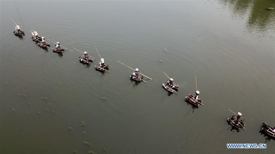 CHINA-ANHUI-CORMORANT-FISHING-HOLIDAY (CN)