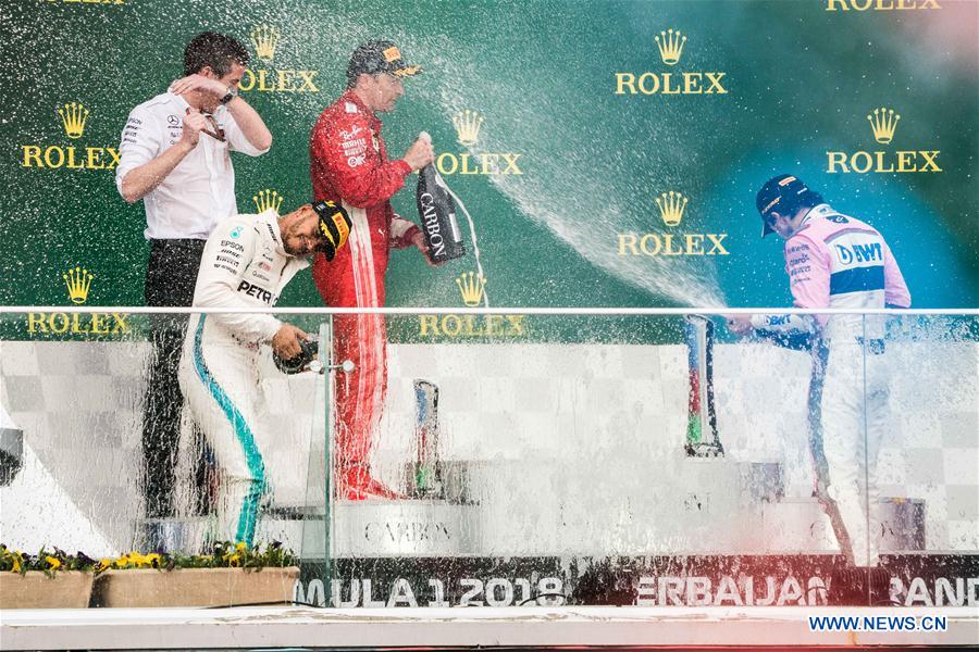 (SP)AZERBAIJAN-BAKU-F1-AZERBAIJAN GRAND PRIX