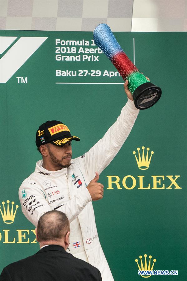 (SP)AZERBAIJAN-BAKU-F1-AZERBAIJAN GRAND PRIX