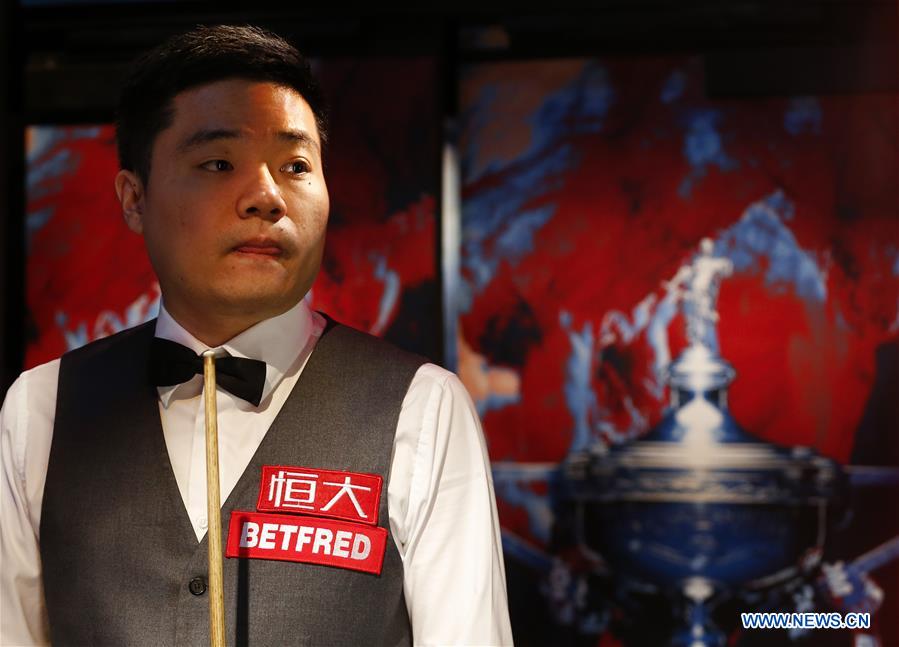 (SP)BRITAIN-SHEFFIELD-SNOOKER-WORLD CHAMPIONSHIP