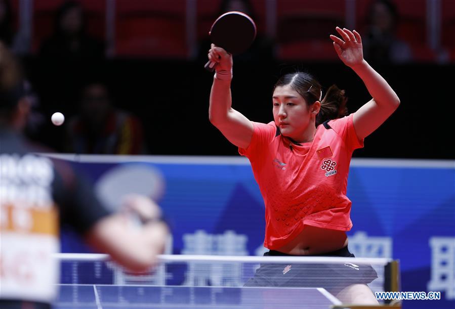 (SP)SWEDEN-HALMSTAD-ITTF WORLD TEAM CHAMPIONSHIPS 2018-DAY 1