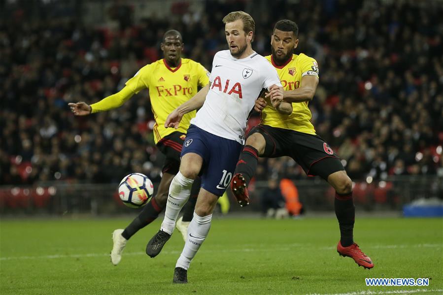 (SP)BRITAIN-LONDON-SOCCER-PREMIER LEAGUE-TOTTENHAM HOTSPUR VS WATFORD