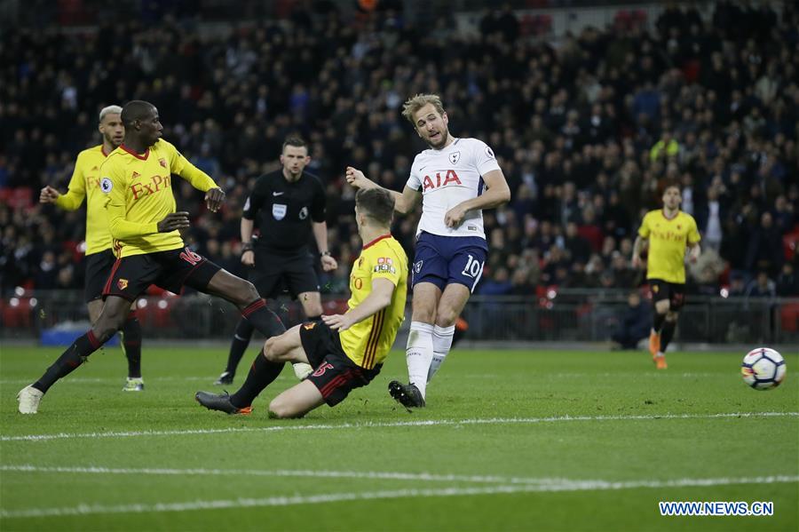 (SP)BRITAIN-LONDON-SOCCER-PREMIER LEAGUE-TOTTENHAM HOTSPUR VS WATFORD