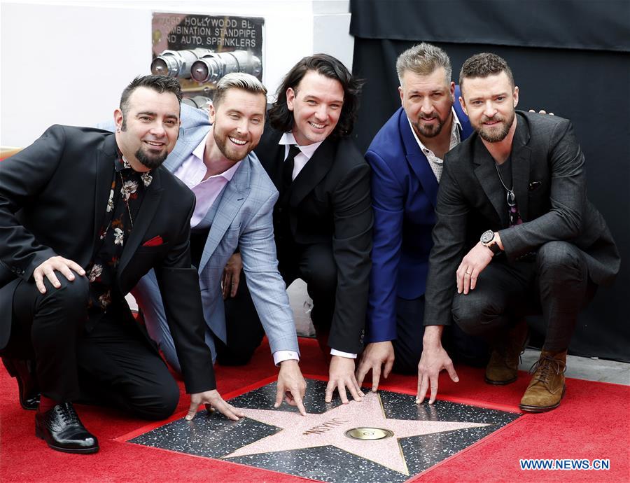 U.S.-LOS ANGELES-WALK OF FAME-NSYNC
