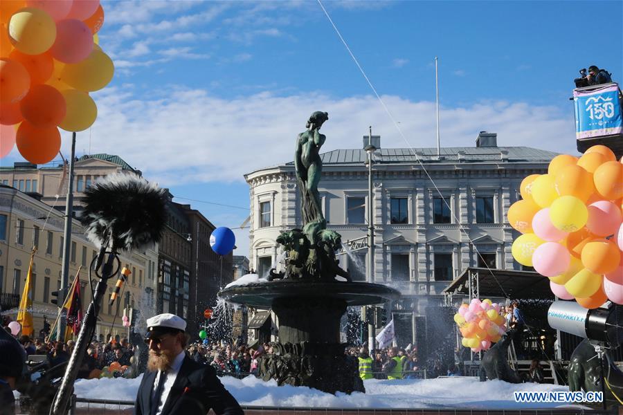 FINLAND-HELSINKI-MAY DAY-CELEBRATION