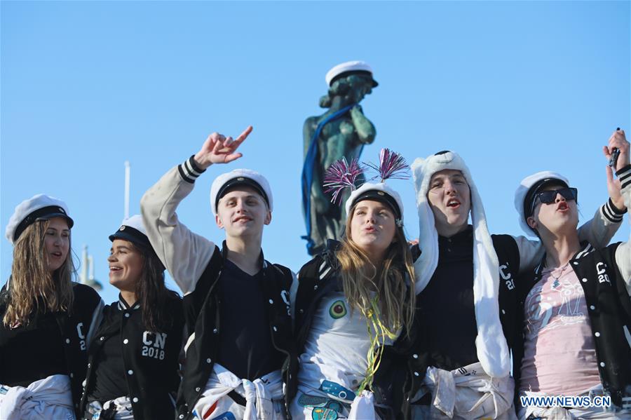 FINLAND-HELSINKI-MAY DAY-CELEBRATION