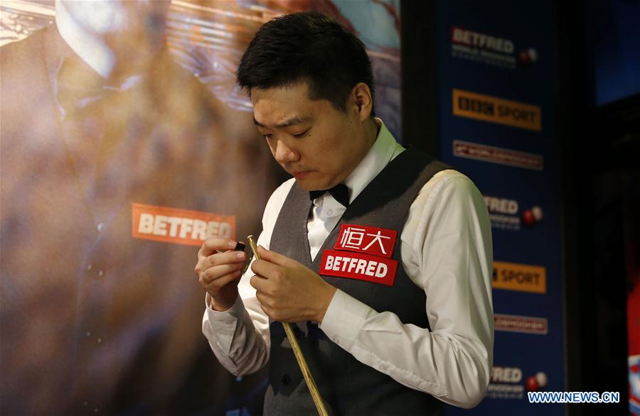 (SP)BRITAIN-SHEFFIELD-SNOOKER-WORLD CHAMPIONSHIP-QUARTERFINAL  