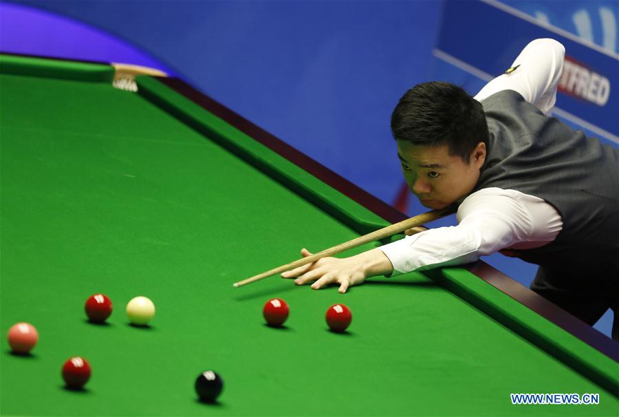 (SP)BRITAIN-SHEFFIELD-SNOOKER-WORLD CHAMPIONSHIP-QUARTERFINAL  