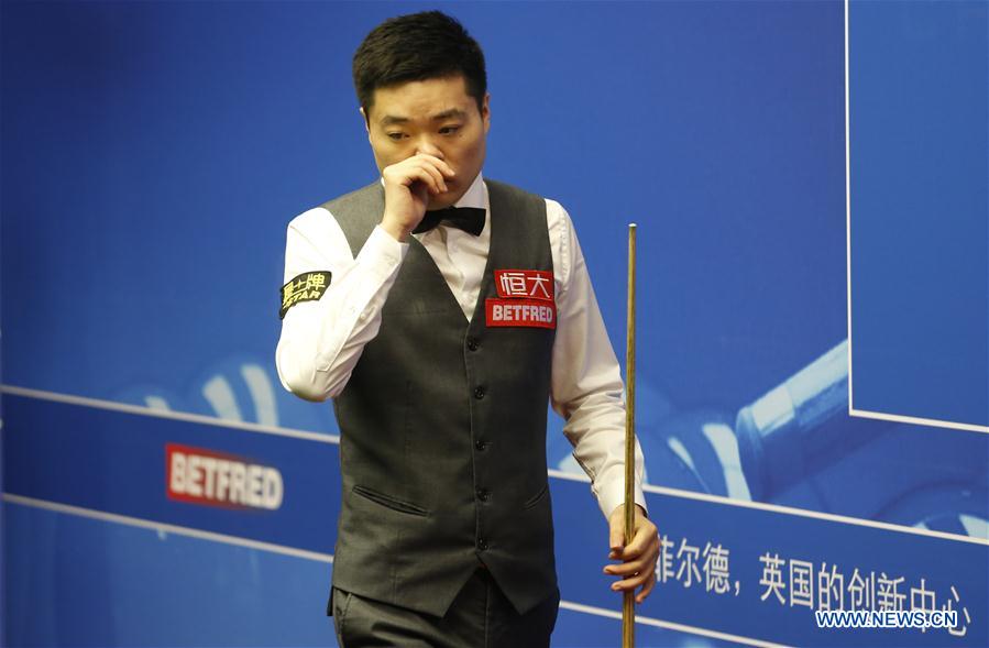 (SP)BRITAIN-SHEFFIELD-SNOOKER-WORLD CHAMPIONSHIP-QUARTERFINAL  