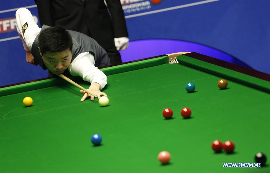 (SP)BRITAIN-SHEFFIELD-SNOOKER-WORLD CHAMPIONSHIP-QUARTERFINAL  