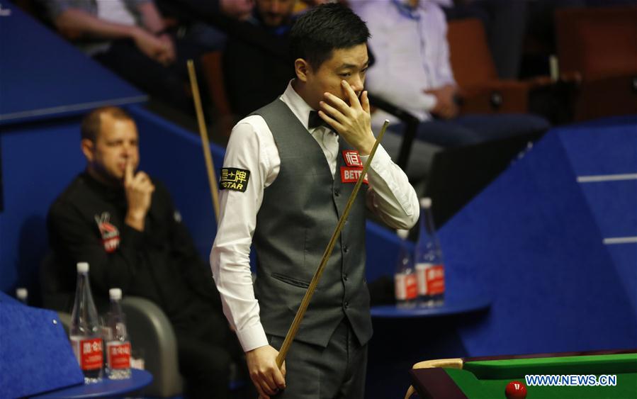 (SP)BRITAIN-SHEFFIELD-SNOOKER-WORLD CHAMPIONSHIP-QUARTERFINAL  