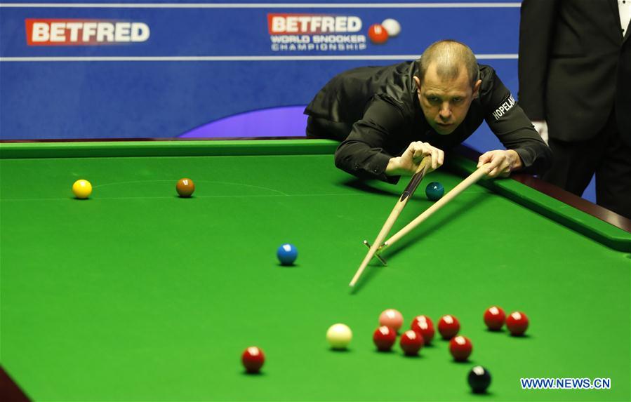 (SP)BRITAIN-SHEFFIELD-SNOOKER-WORLD CHAMPIONSHIP-QUARTERFINAL  