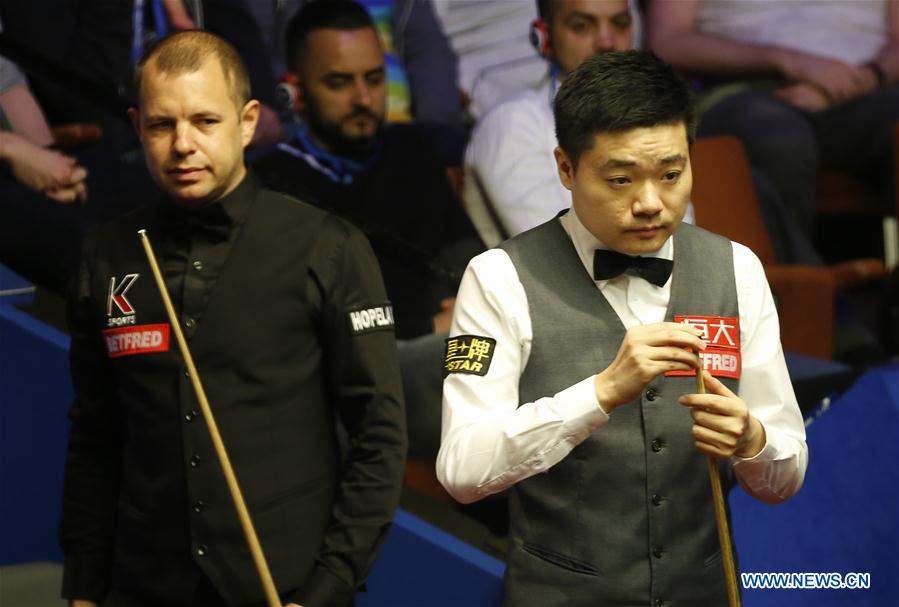 (SP)BRITAIN-SHEFFIELD-SNOOKER-WORLD CHAMPIONSHIP-QUARTERFINAL  