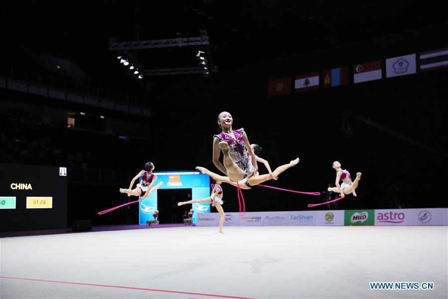 (SP)MALAYSIA-KUALA LUMPUR-RHYTHMIC GYMNASTICS ASIAN CHAMPIONSHIPS