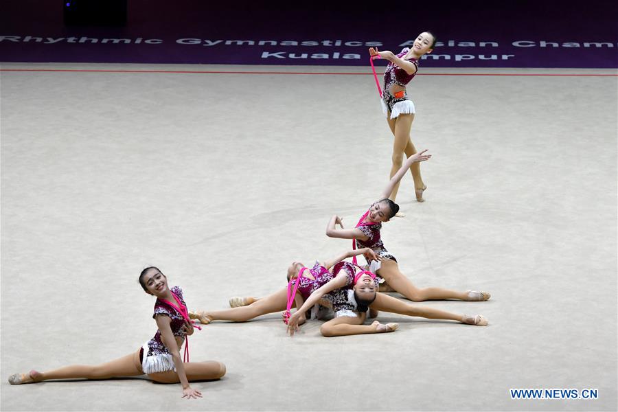 (SP)MALAYSIA-KUALA LUMPUR-RHYTHMIC GYMNASTICS ASIAN CHAMPIONSHIPS