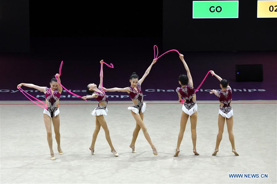 (SP)MALAYSIA-KUALA LUMPUR-RHYTHMIC GYMNASTICS ASIAN CHAMPIONSHIPS