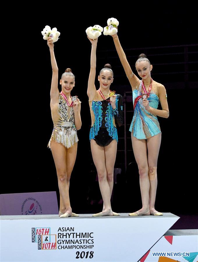 (SP)MALAYSIA-KUALA LUMPUR-RHYTHMIC GYMNASTICS ASIAN CHAMPIONSHIPS