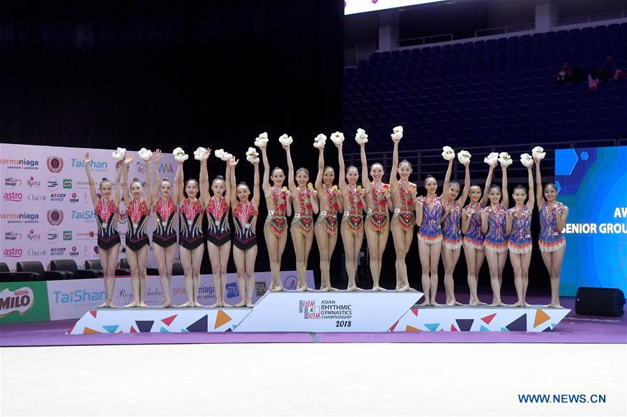 (SP)MALAYSIA-KUALA LUMPUR-RHYTHMIC GYMNASTICS ASIAN CHAMPIONSHIPS
