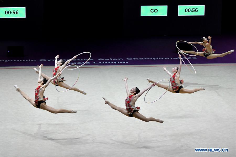 (SP)MALAYSIA-KUALA LUMPUR-RHYTHMIC GYMNASTICS ASIAN CHAMPIONSHIPS