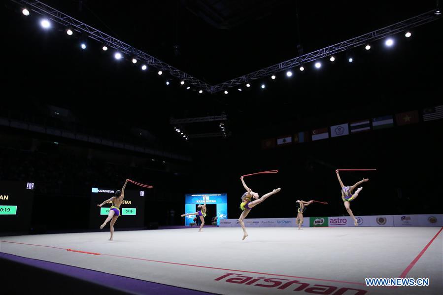 (SP)MALAYSIA-KUALA LUMPUR-RHYTHMIC GYMNASTICS ASIAN CHAMPIONSHIPS