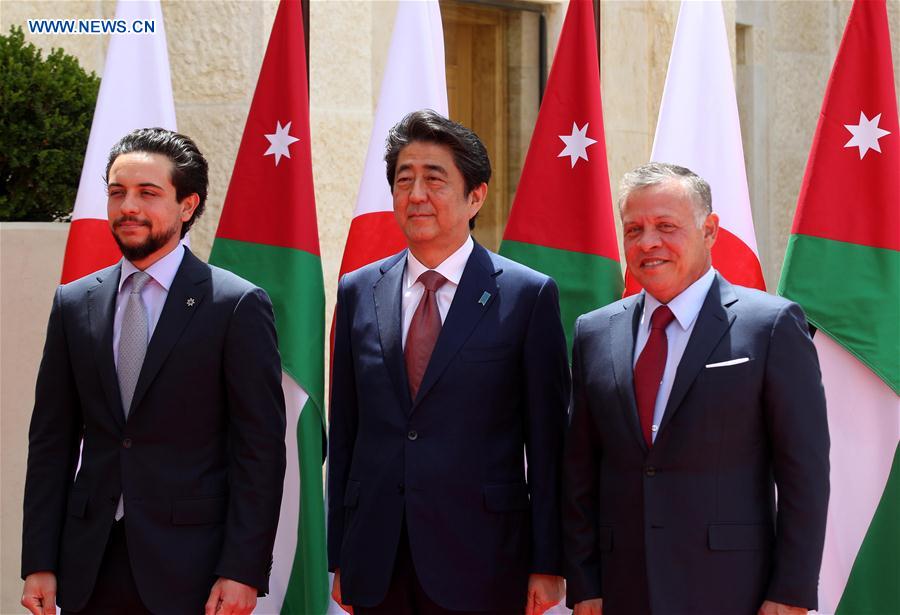 JORDAN-AMMAN-JAPAN-PM-SHINZO ABE-VISIT