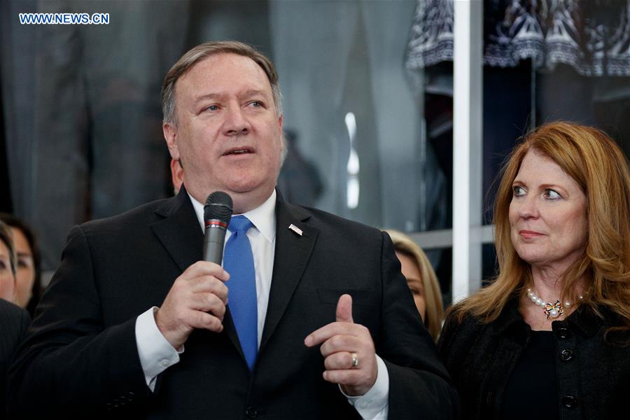 U.S.-WASHINGTON D.C.-SECRETARY OF STATE-MIKE POMPEO-ADDRESS