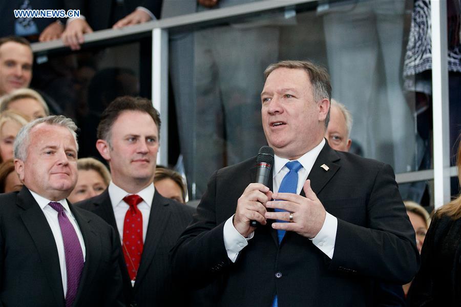 U.S.-WASHINGTON D.C.-SECRETARY OF STATE-MIKE POMPEO-ADDRESS