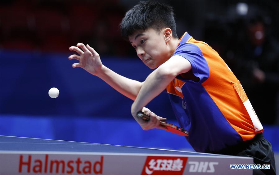 (SP)SWEDEN-HALMSTAD-TABLE TENNIS-WORLD TEAM CHAMPIONSHIPS-DAY 3